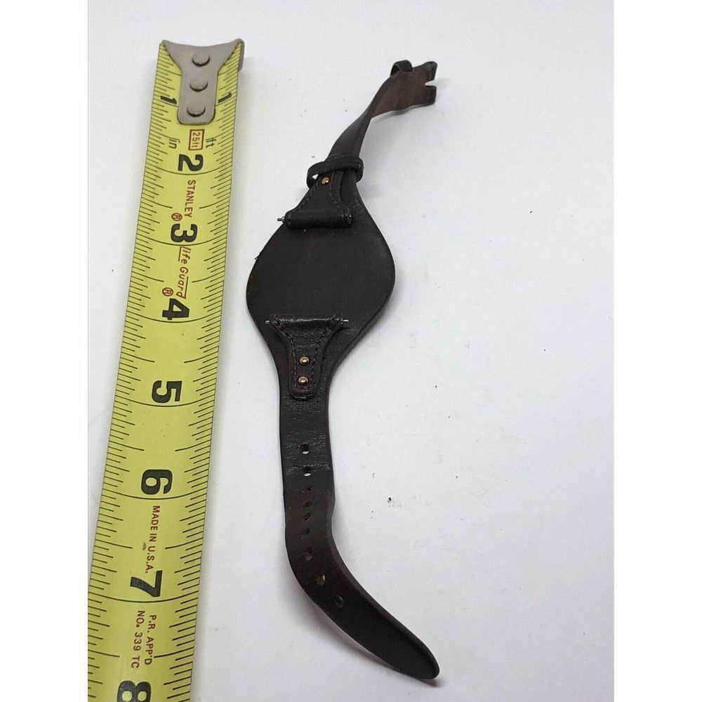 Authentic Fossil Watch Parts Leather Full Band Replacement 10mm With Pins L112